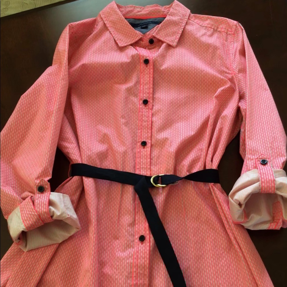 Long sleeve cotton summer dress